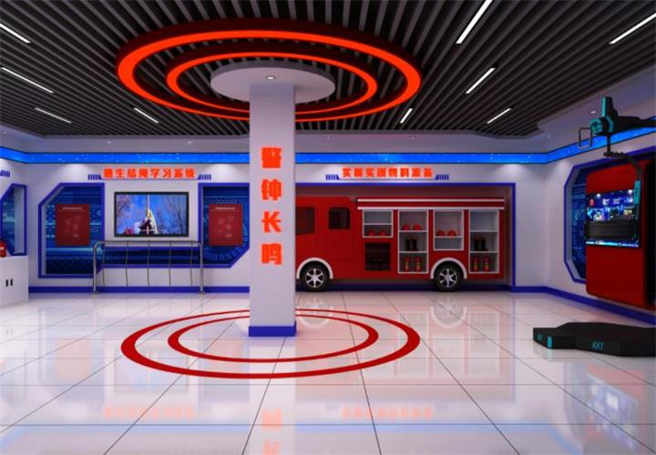 vr消防體驗館展廳展示