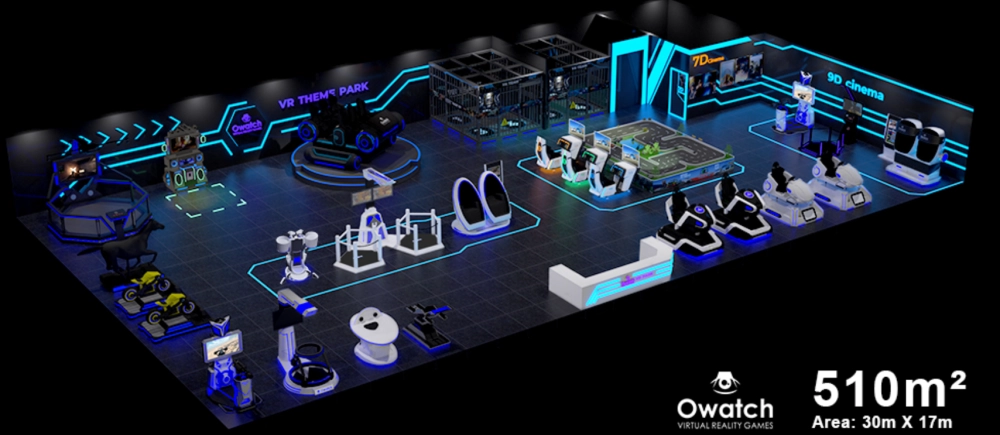 阿哩樂VR體驗館,將虛擬現實與動感座艙結合