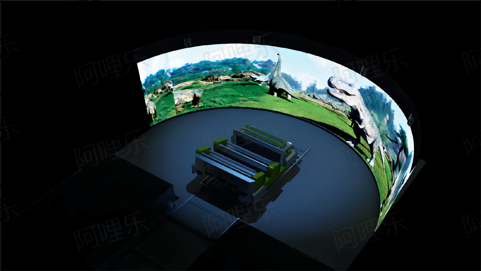 什么是軌道影院？融入景區有什么優勢呢？