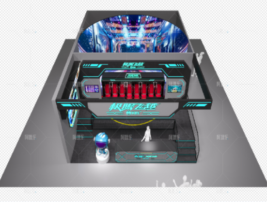 極限飛越飛行影院—旋轉(zhuǎn)式懸空動(dòng)感飛行體驗(yàn)