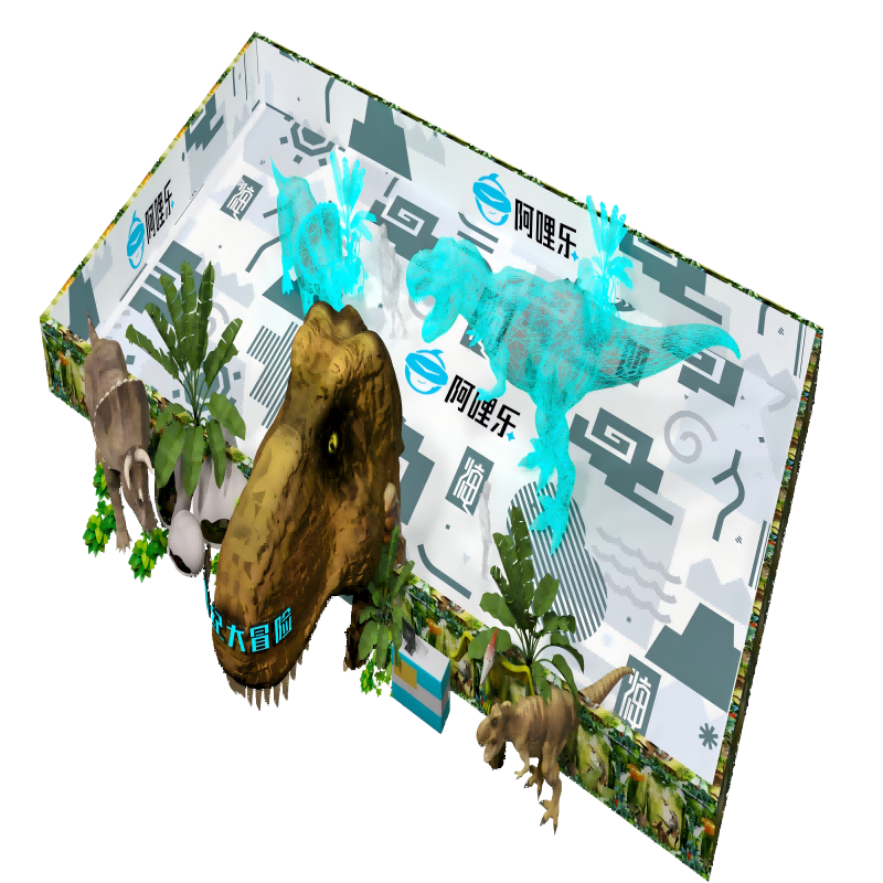 步入VR沉浸式大空間侏羅紀世界：探索未知的奇跡